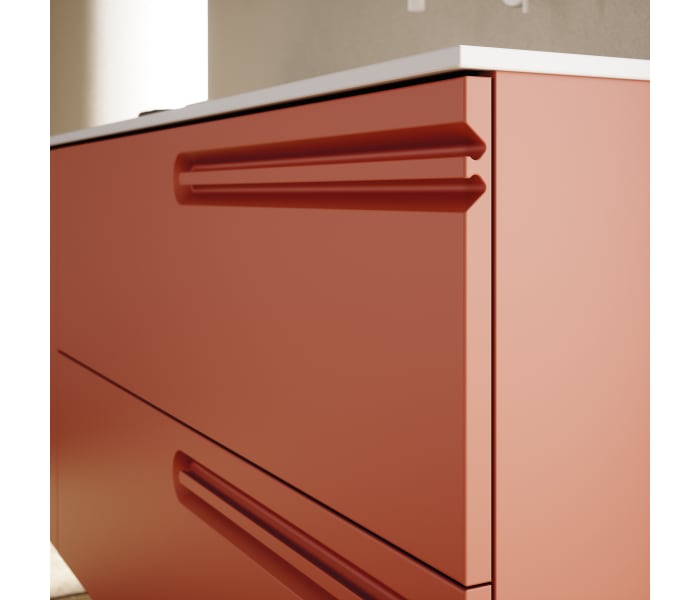 Mueble de baño con encimera de madera Royo Econic Detalle 10