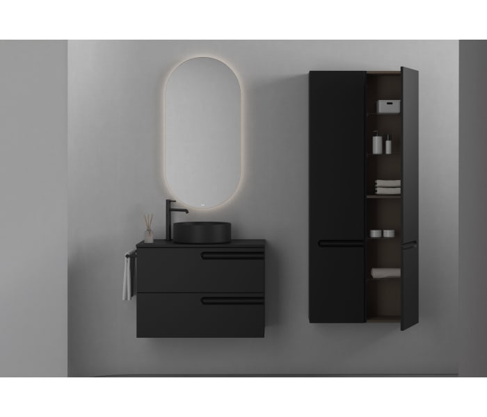 Mueble de baño con encimera de madera Royo Econic Principal 4