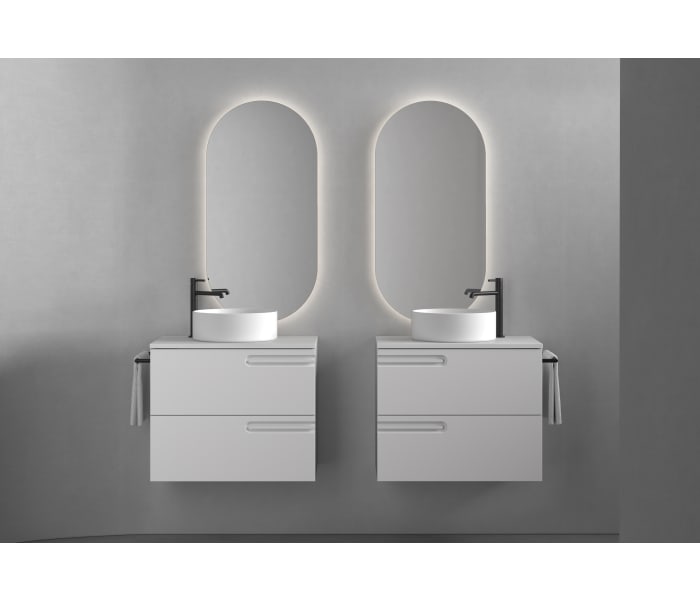 Mueble de baño con encimera de madera Royo Econic Principal 3