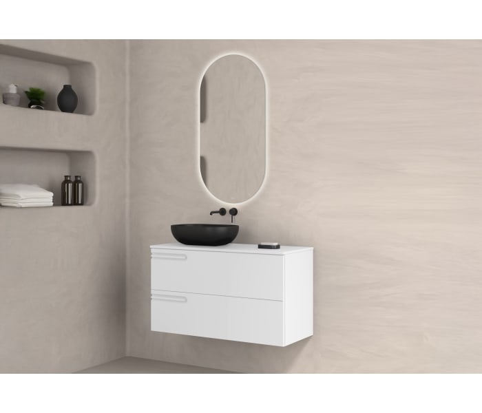 Mueble de baño con encimera de madera Royo Econic Principal 2