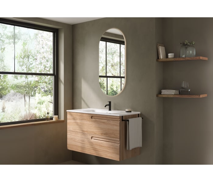 Mueble de baño con encimera de madera Royo Econic Principal 5