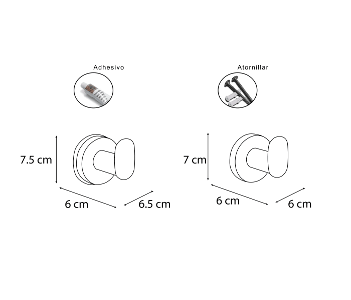 Percha de baño Mediterránea de Baño Bali Ambiente 1