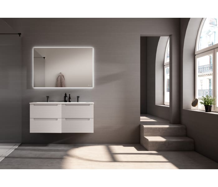 Conjunto mueble de baño de Viso Kyoto japandi Principal 2