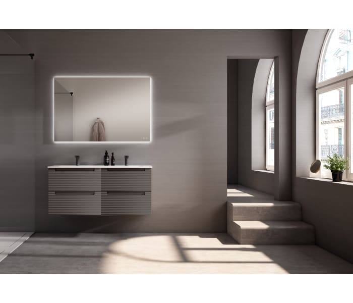 Conjunto mueble de baño de Viso Kyoto japandi Principal 3