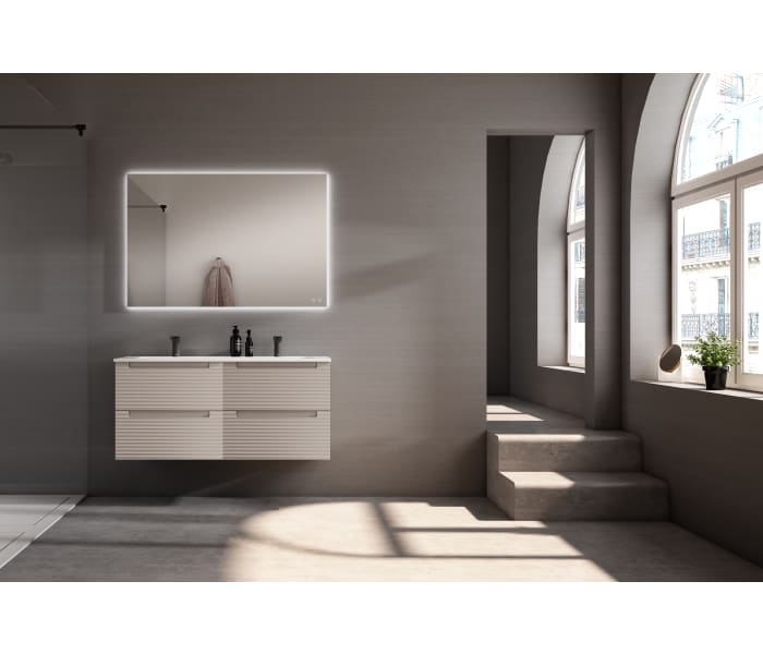 Conjunto mueble de baño de Visobath Kyoto japandi Principal 5