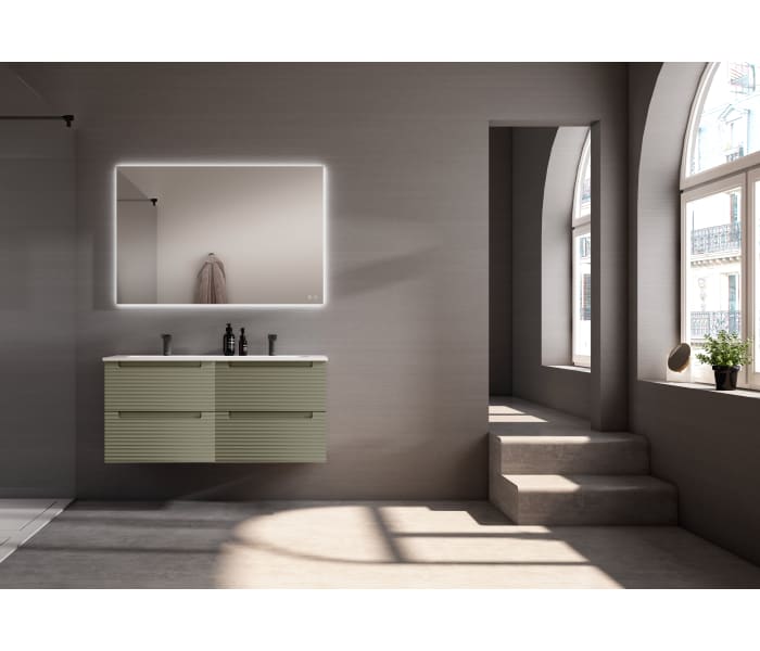 Conjunto mueble de baño de Viso Kyoto japandi Principal 6