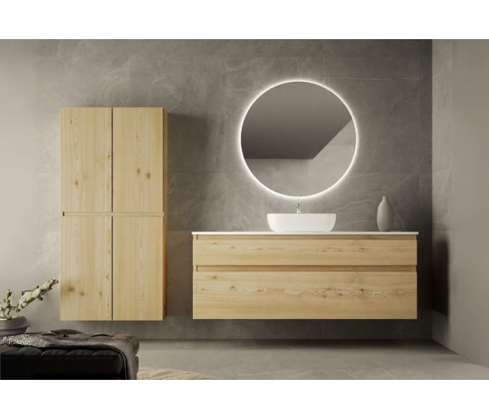 Mueble de baño con encimera de solid surface Bruntec Alpes 1 Principal 1