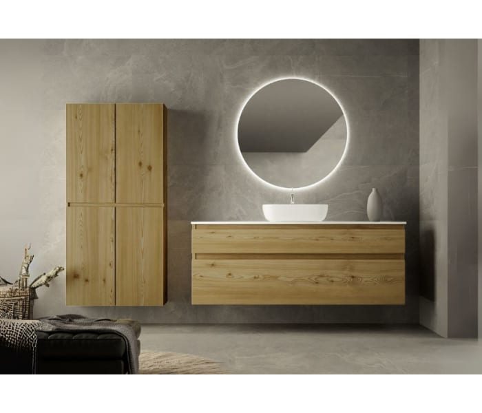 Mueble de baño con encimera de solid surface Bruntec Alpes 1 Principal 0