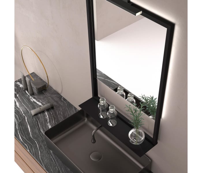 Espejo de baño con luz LED Eurobath Margarita Detalle 3
