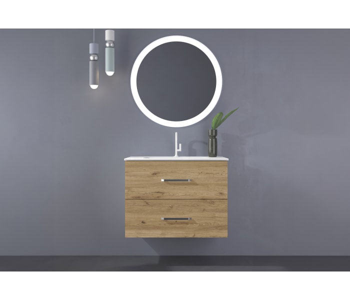 Conjunto completo de mueble de baño Bruntec Atlas opción 2