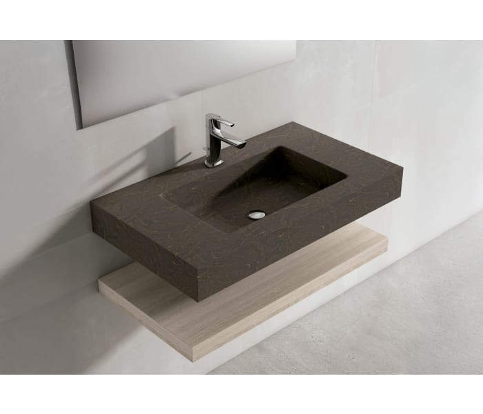 Lavabo suspendido Viso Piedra Ambiente 3