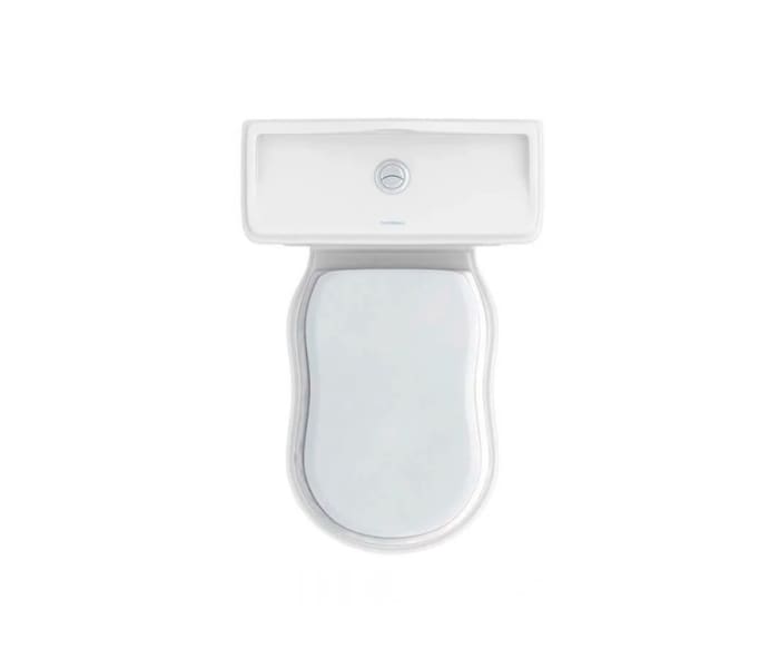 Inodoro compacto Fossil Natura Atenas con tapa de madera Detalle 4