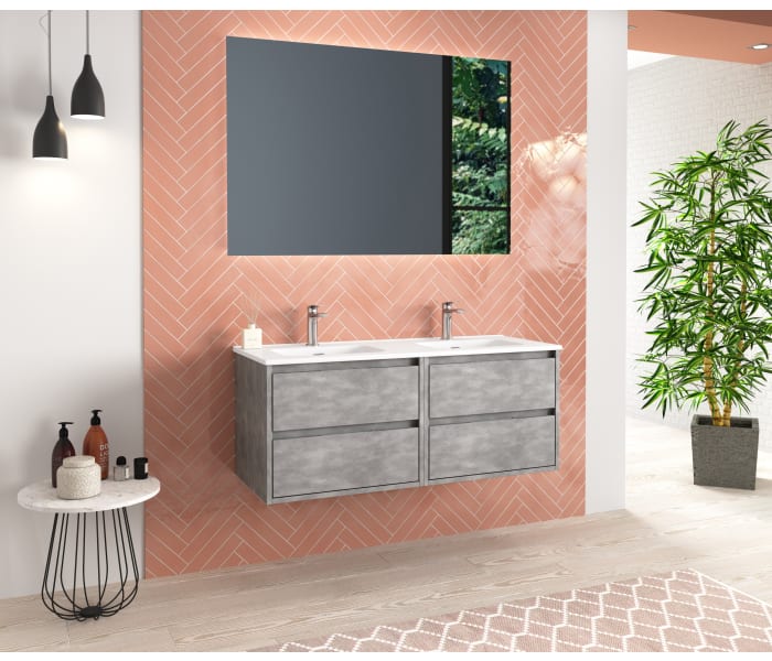 Conjunto mueble de baño moderno Bruntec Boston