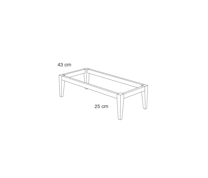 Mueble de baño con encimera de madera hidrófuga Avila Dos Novus Croquis 6