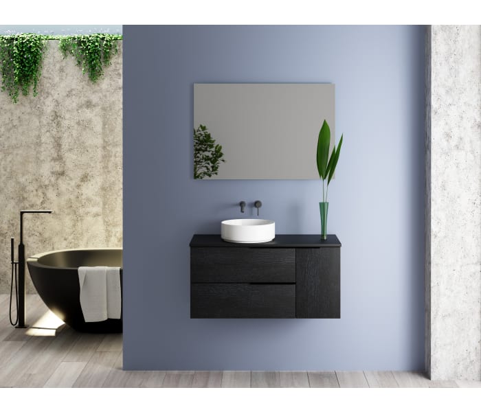 Conjunto mueble de baño Boston 3 cajones Bruntec