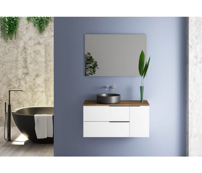 Mueble de baño con encimera de madera Bruntec Coban Principal 3