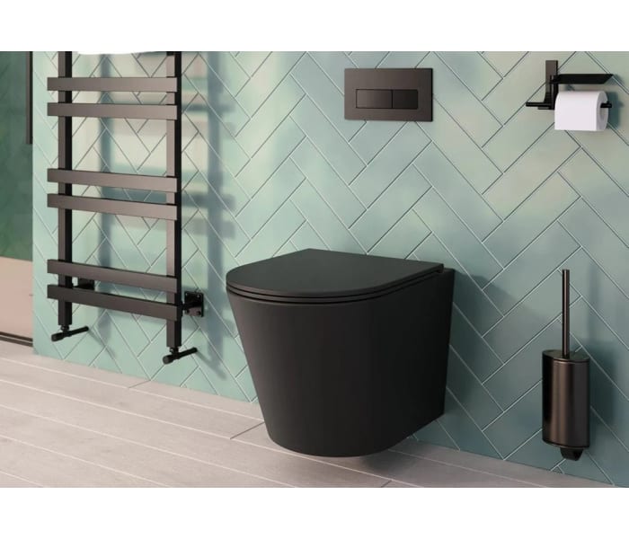 Pack inodoro + cisterna empotrada + pulsador Fossil Natura Venecia Ambiente 9