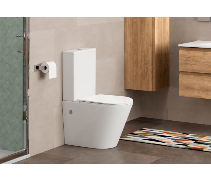 Inodoro compacto Rimless de Bruntec Lisboa Principal 0