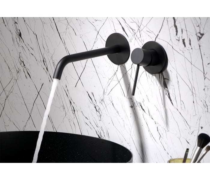 Pack grifo de lavabo empotrado Milos Imex + Válvula click-clack Ambiente 5