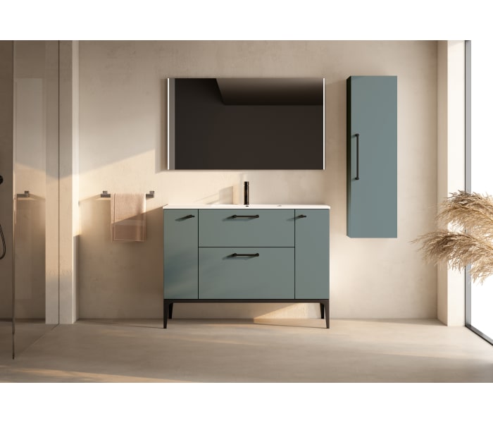 Conjunto mueble de baño con banquillo VisoBath Verso Principal 1