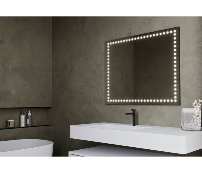 Espejo de baño con luz LED Bruntec Cindy Principal 0
