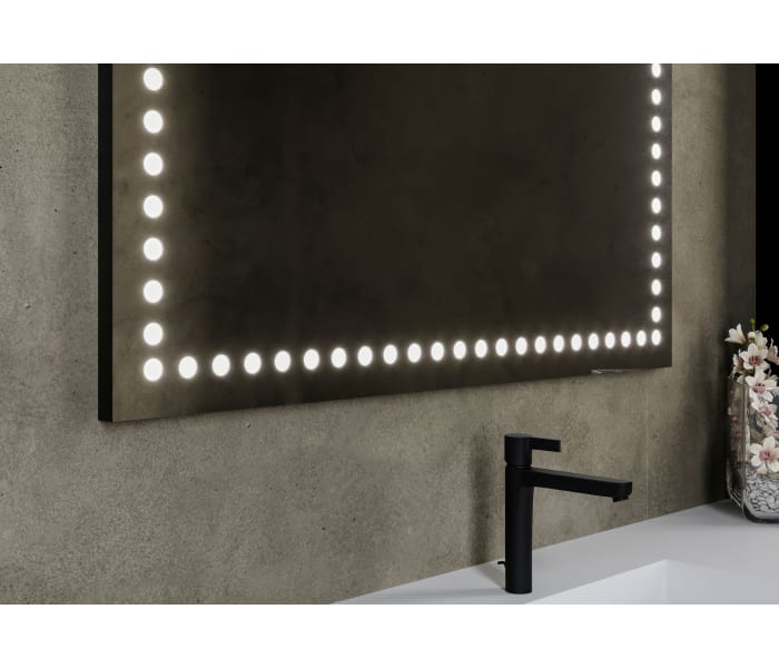 Espejo de baño con luz LED Bruntec Cindy Detalle 2