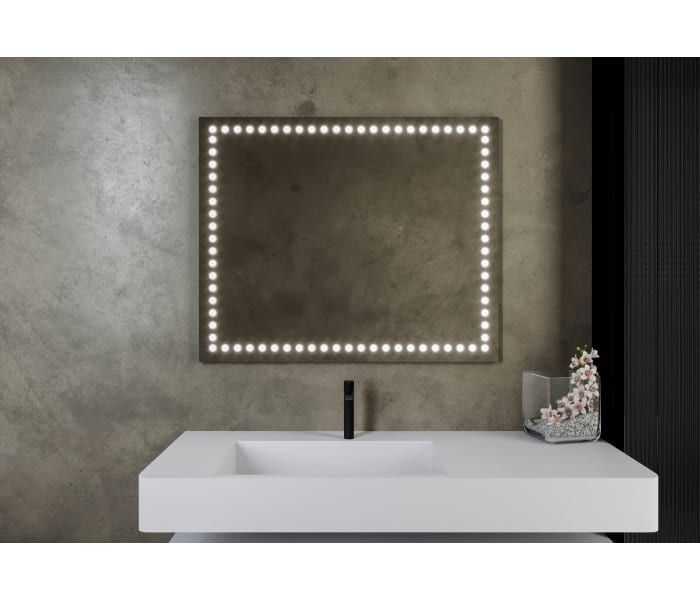 Espejo de baño con luz LED Bruntec Cindy Ambiente 6