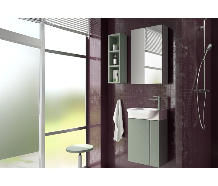 Conjunto mueble Coycama de baño fondo reducido 22 cm Versa Principal 0