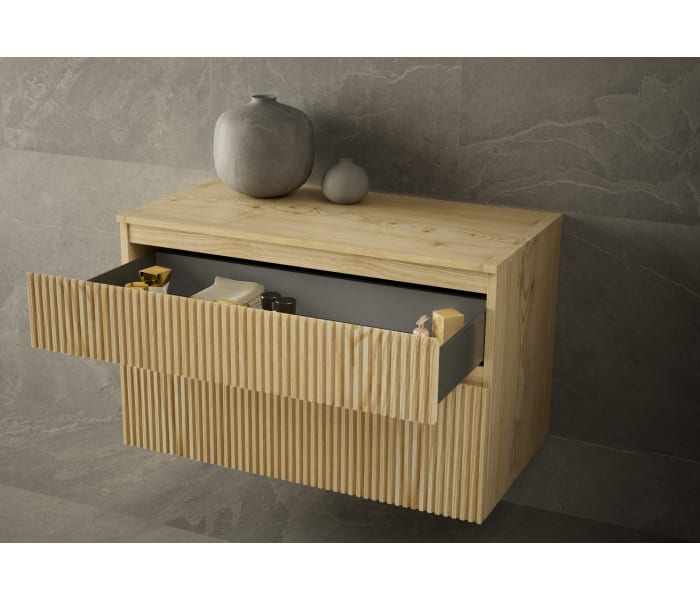 Cajonera de madera Bruntec Alpes Detalle 2