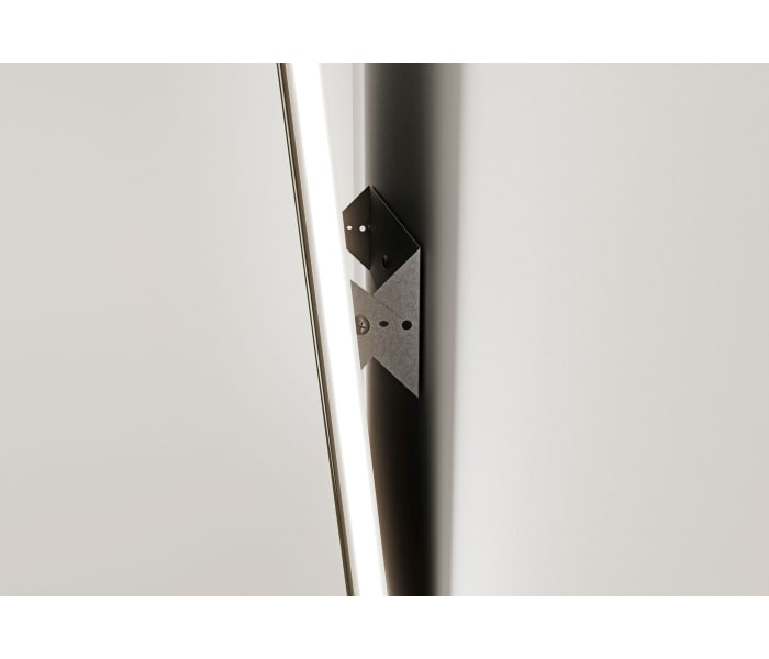 Espejo de baño con luz LED de Bruntec Montel Detalle 1