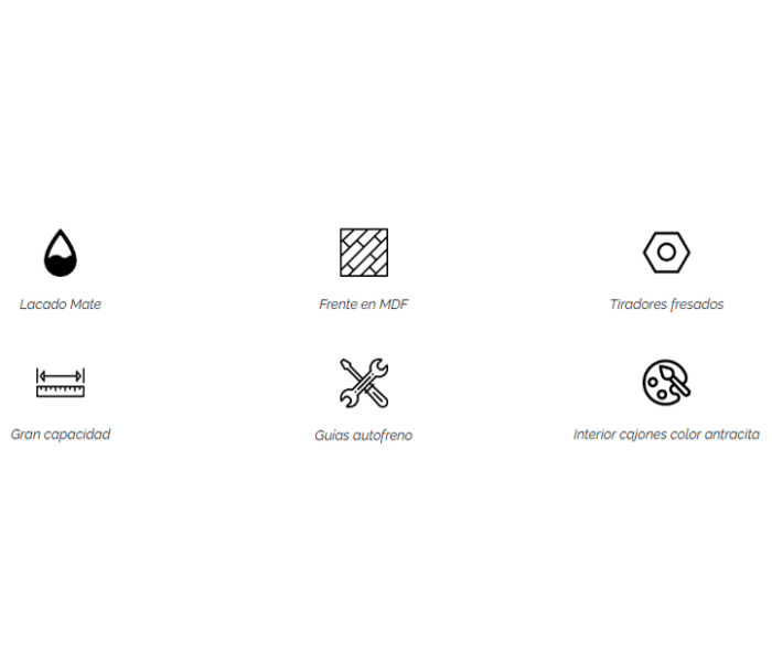 Conjunto completo de baño Bruntec Veleta opción 16