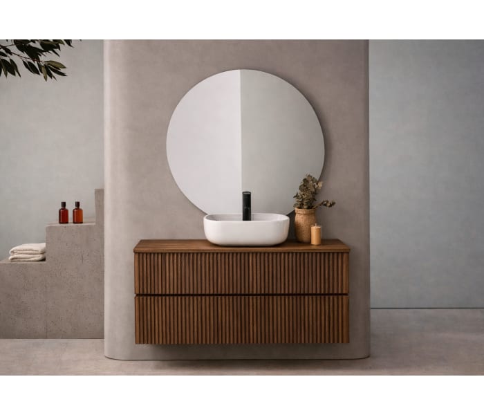 Conjunto mueble de baño con lavabo sobre encimera Sanchis Etna Principal 6