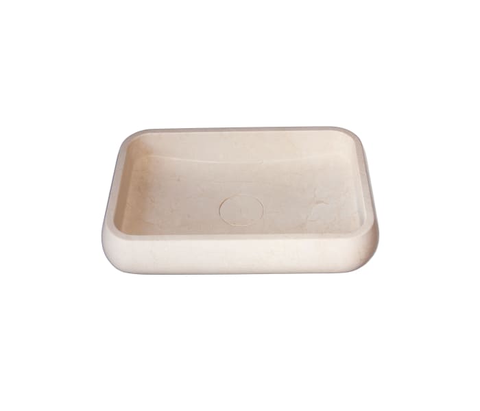 Lavabo de mármol natural Bruntec Rubí Detalle 1