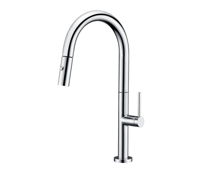 Grifo de cocina de Imex monomando cromo 43.5x25.5cm Samoa