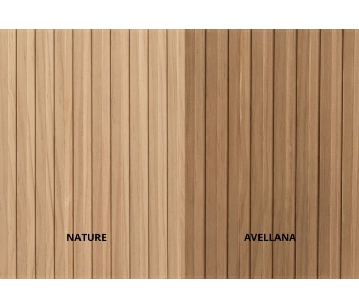 Mueble de baño madera maciza con encimera de madera Bruntec Alpes 4 Detalle 4