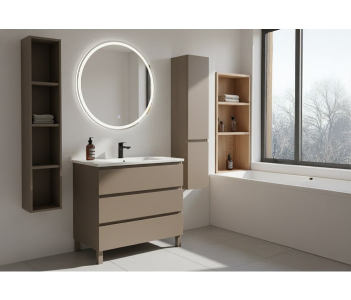 Mueble de baño lacado Bruntec Vilma Principal 4