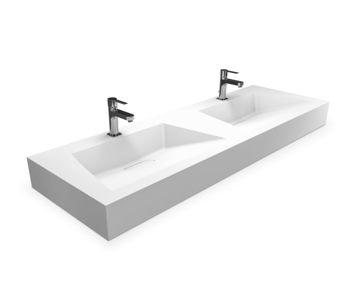 Lavabo de baño suspendido Torvisco Cut Plus F12 Principal 3