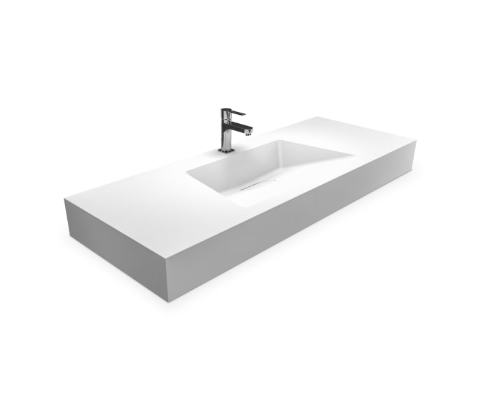 Lavabo de baño suspendido Torvisco Cut Plus F12 Principal 0