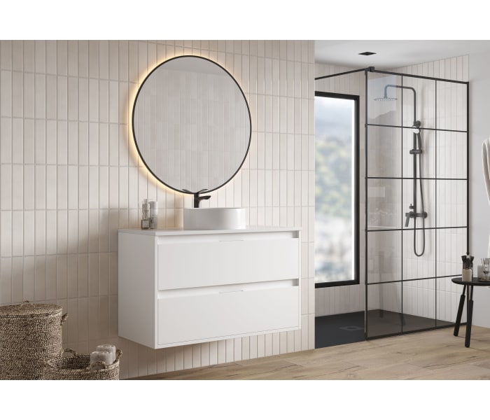 Mueble de baño con encimera Melamina Bruntec Artemisa Principal 5