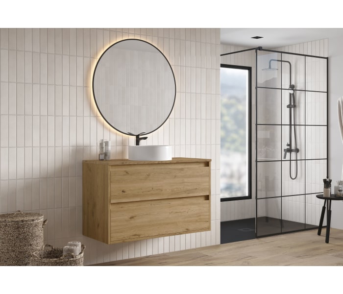 Mueble de baño con encimera Melamina Bruntec Artemisa Principal 0