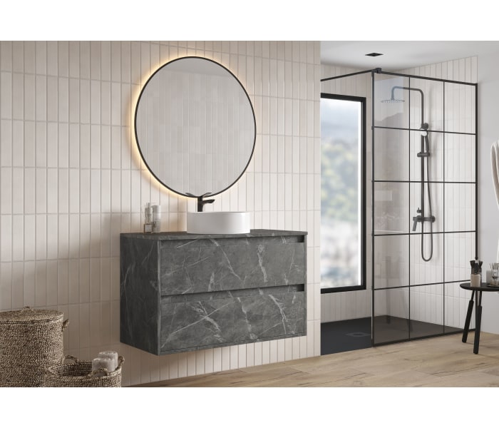 Mueble de baño con encimera Melamina Bruntec Artemisa Principal 3