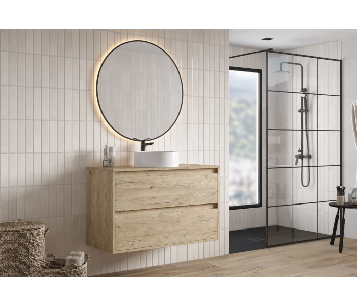 Mueble de baño con encimera Melamina Bruntec Artemisa Principal 1