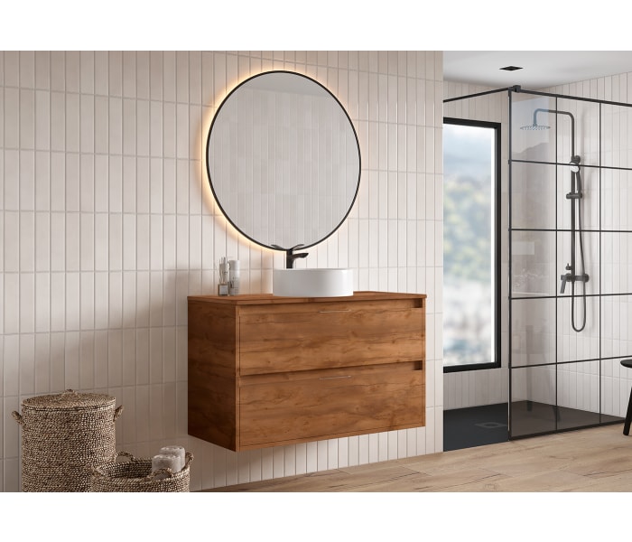 Mueble de baño con encimera Melamina Bruntec Artemisa Principal 0