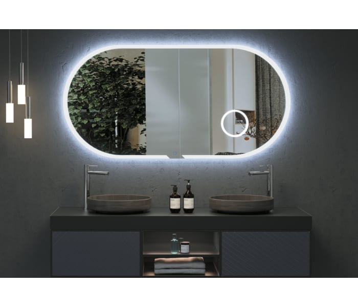 Espejo de baño con luz LED Ledimex Indiana Principal 0
