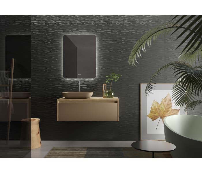 Mueble de baño Coycama lambda con encimera de madera Principal 2