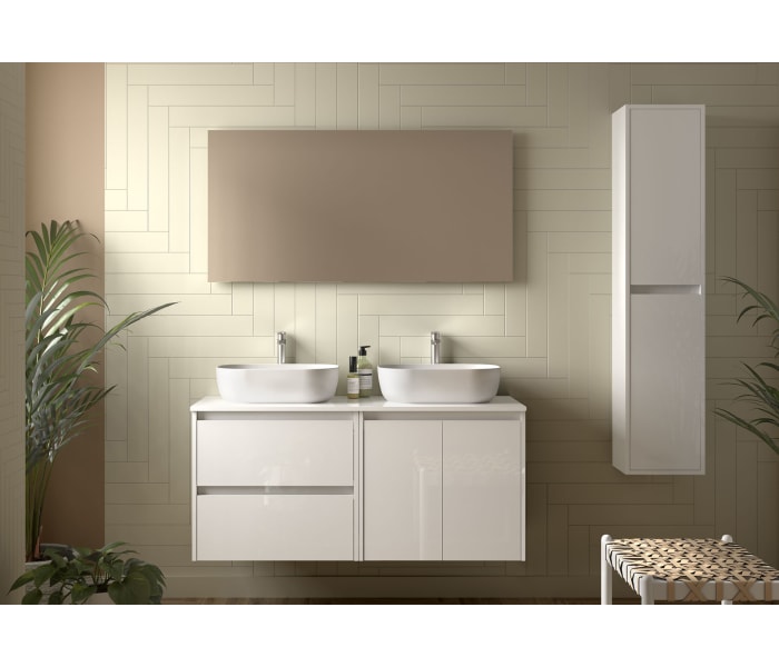 Mueble de baño con encimera de madera Salgar Noja Principal 2