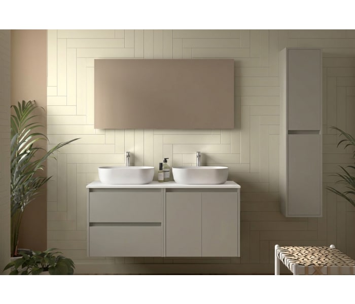 Mueble de baño con encimera de madera Salgar Noja Principal 9