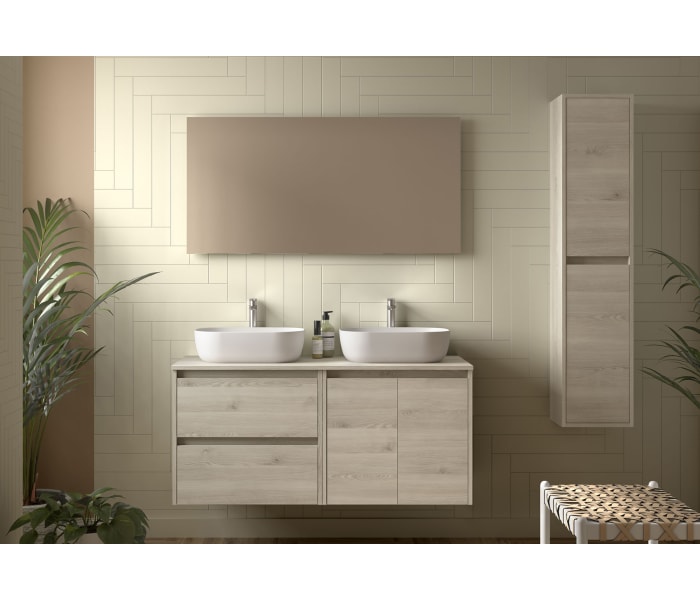 Mueble de baño con encimera de madera Salgar Noja Principal 1