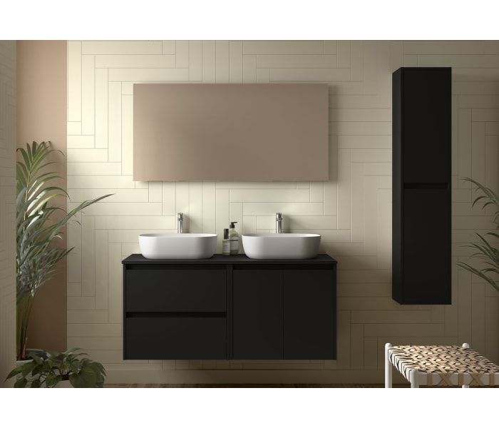 Mueble de baño con encimera de madera Salgar Noja Principal 4