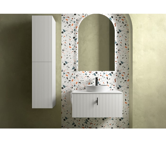 Mueble de baño con encimera de madera Salgar Biba Principal 1